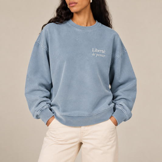 Sweatshirt Oversized — Liberté de penser