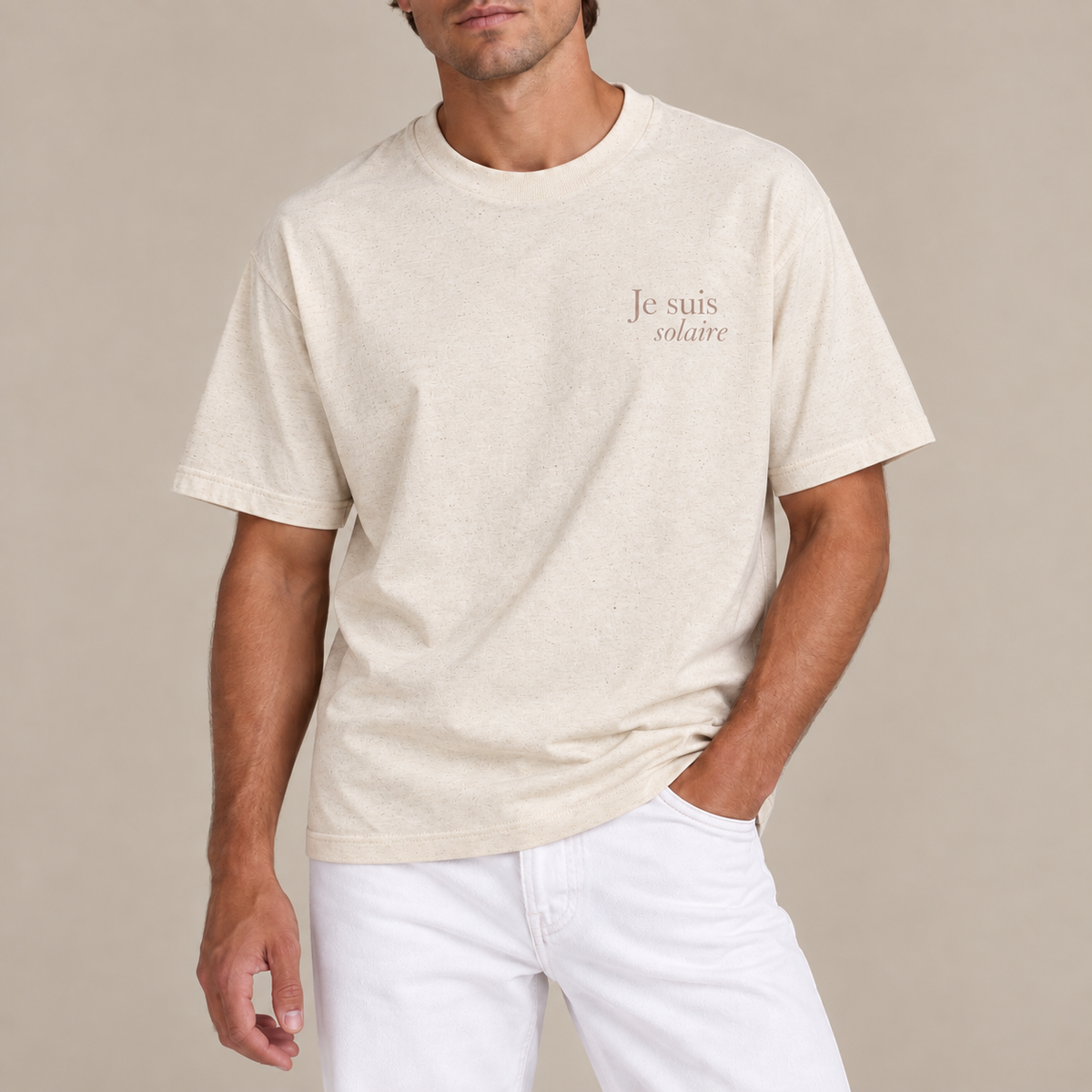 T-shirt Relaxed fit — Je suis solaire