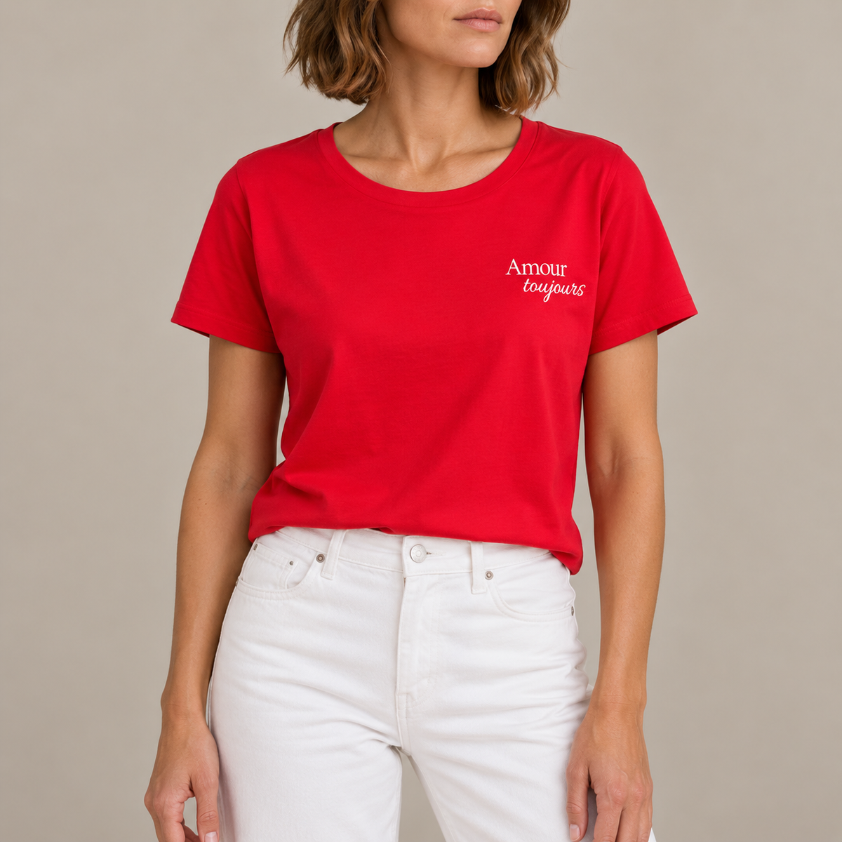 T-shirt Medium Fit femme — Amour toujours