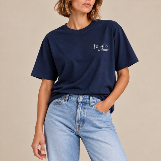 T-shirt Relaxed fit — Je suis solaire