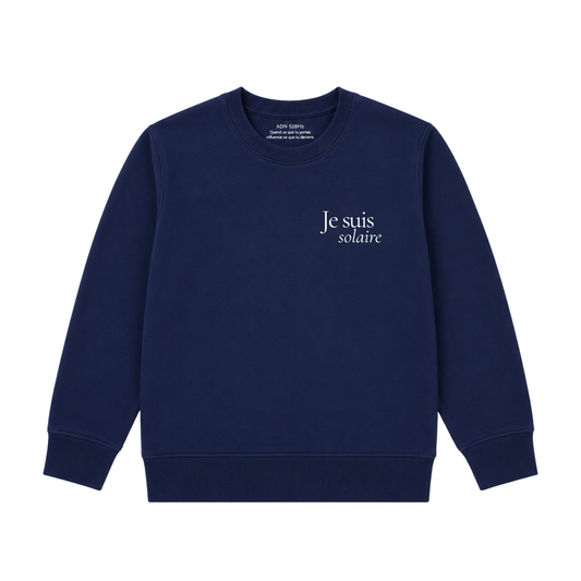 Sweatshirt enfant — Je suis solaire