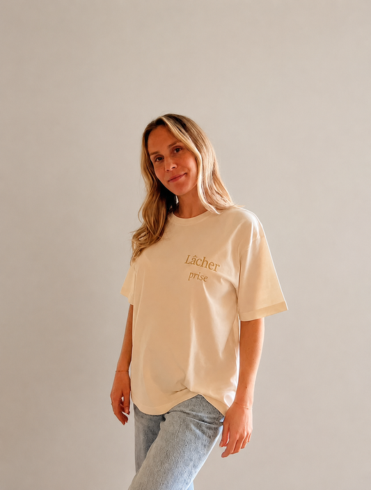 T-shirt Relaxed fit — Lâcher prise