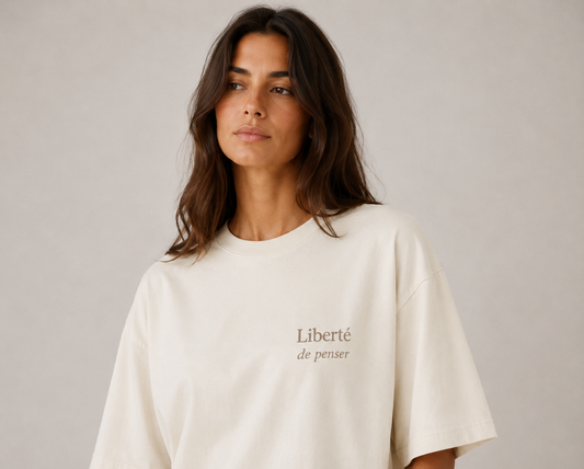 T-shirt Relaxed fit — Liberté de penser