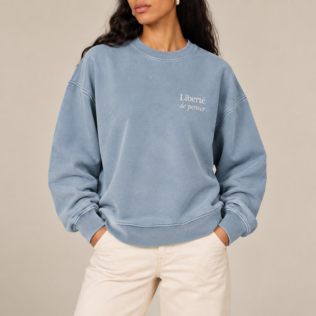 Sweatshirt Oversized — Liberté de penser