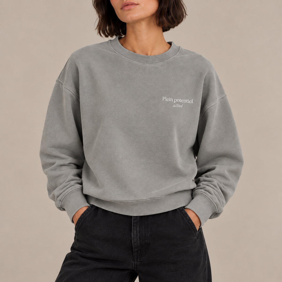 Sweatshirt Oversized — Plein potentiel activé