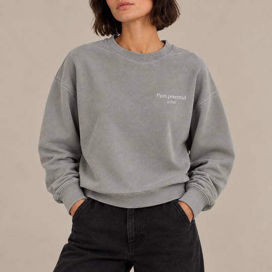 Sweatshirt Oversized — Plein potentiel activé
