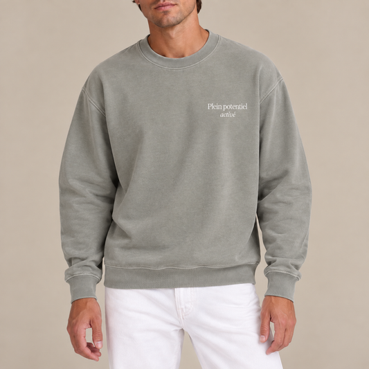 Sweatshirt Oversized — Plein potentiel activé