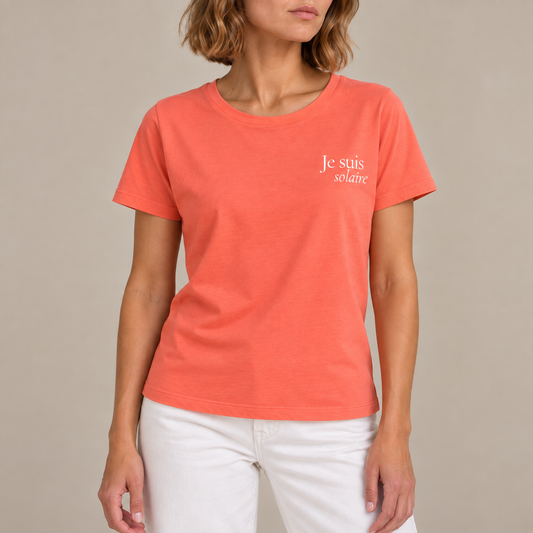 T-shirt Medium Fit femme — Je suis solaire