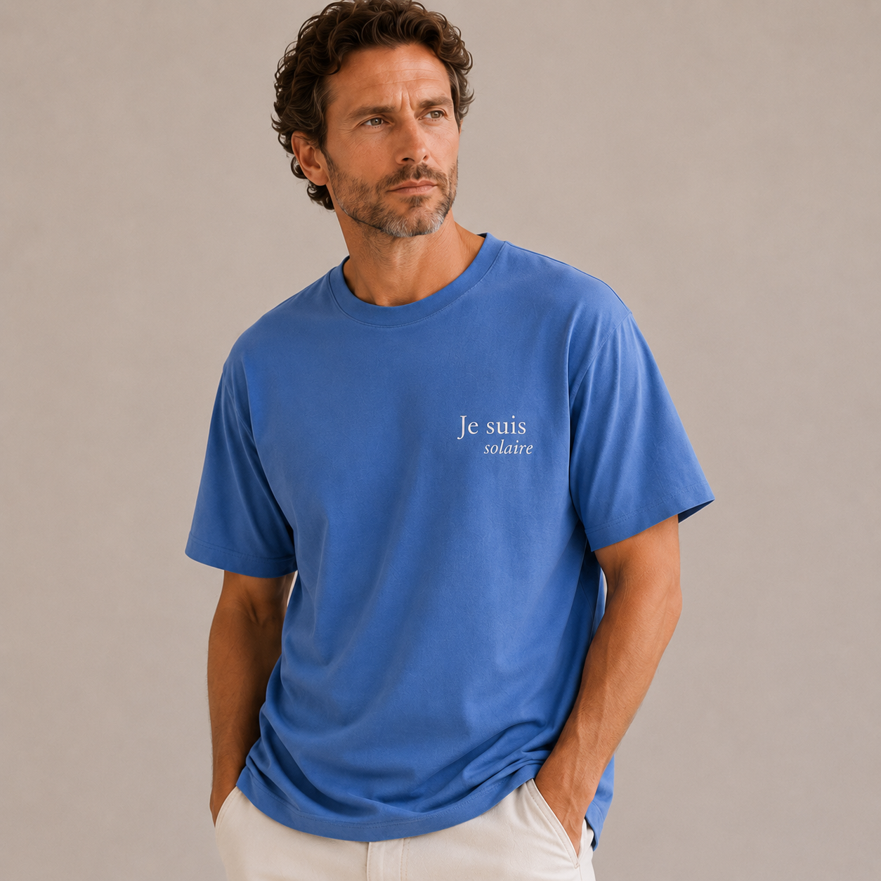 T-shirt Medium fit — Je suis solaire