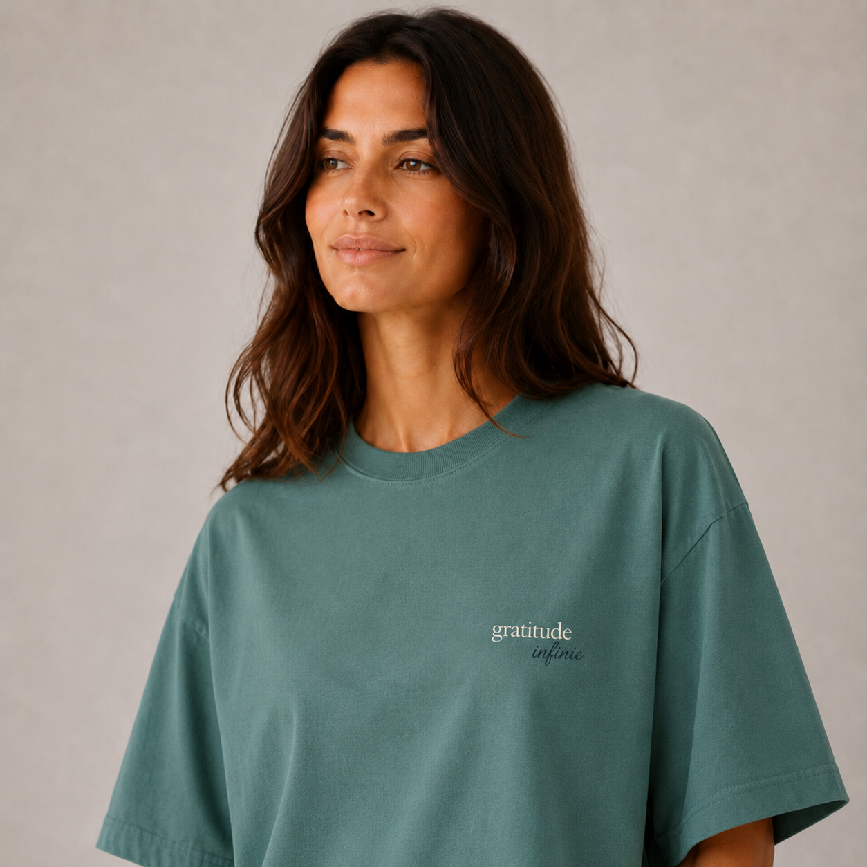T-shirt Relaxed fit — Gratitude infinie