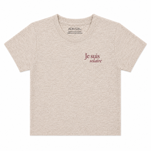 T-shirt bébé — Je suis solaire COMING SOON
