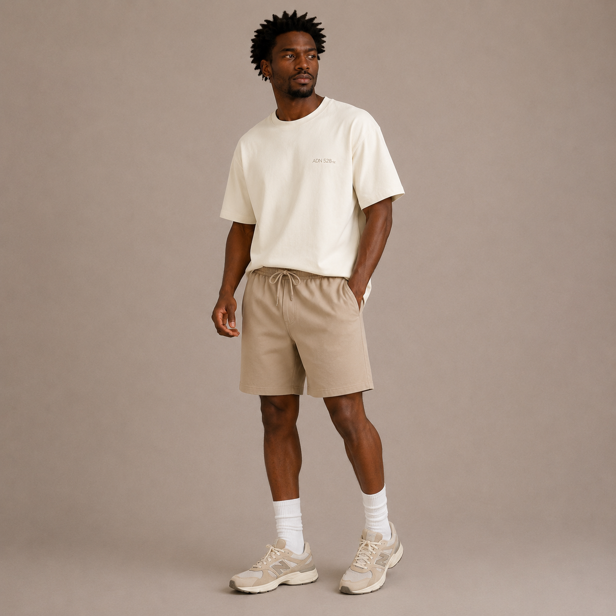 Short de jogging unisexe — ADN 528Hz