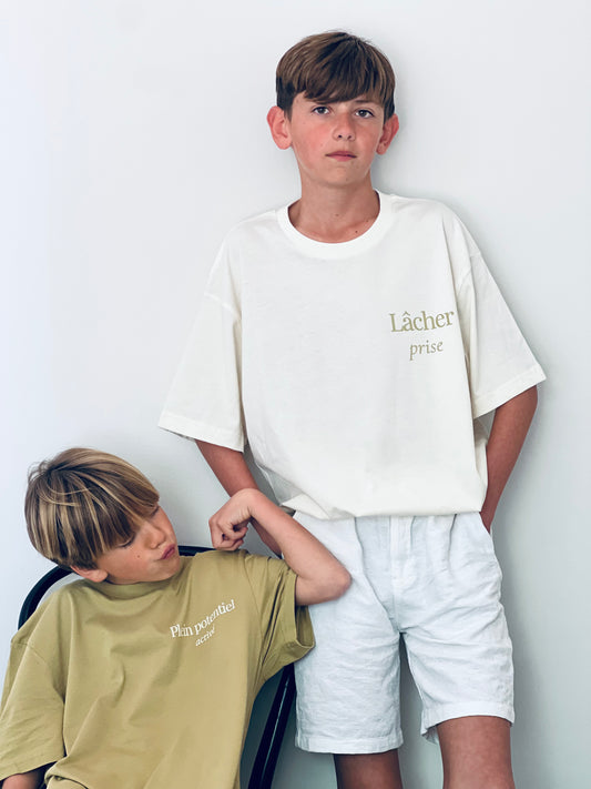 T-shirt Relaxed fit — Lâcher prise