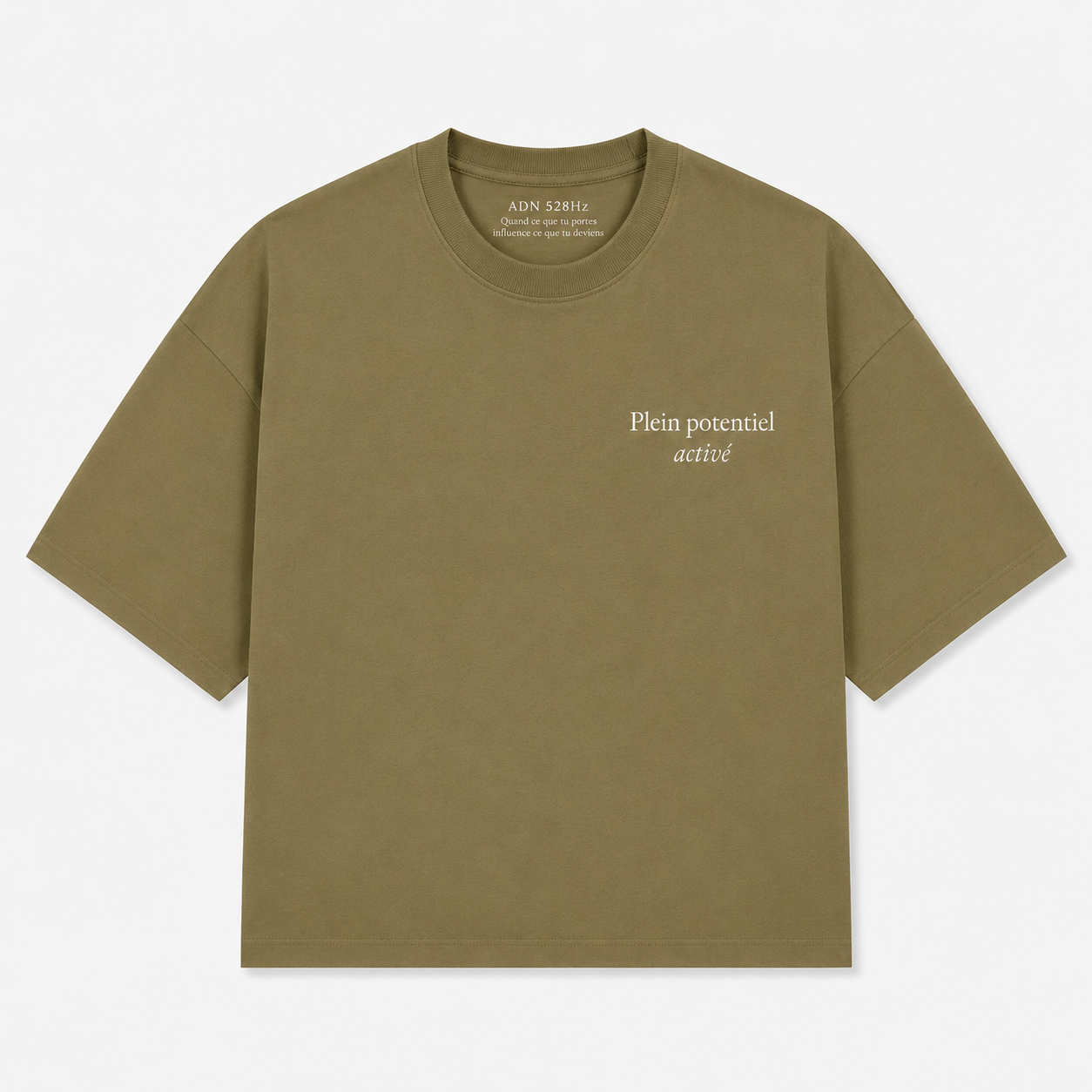 T-shirt Oversized fit — Plein potentiel activé